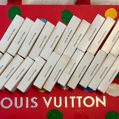 Louis Vuitton parfyme tester selges