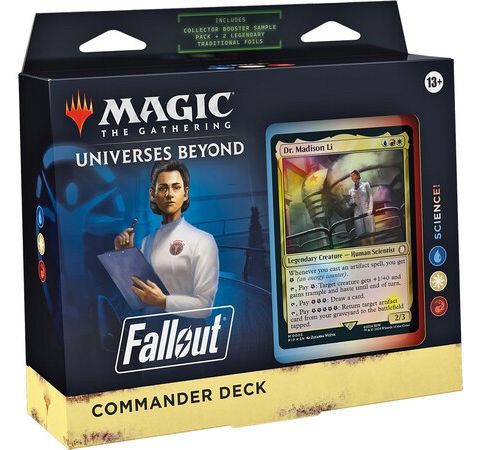 Fallout: «Science!» sealed commander deck.