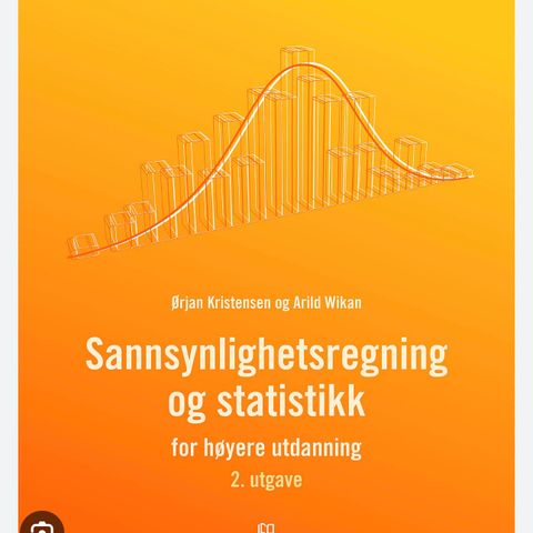 Sannsynlighetsregning og statistikk for høyere utdanning 2. utg