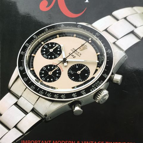 Antiquorum Katalog - Modern & Vintage Timepieces