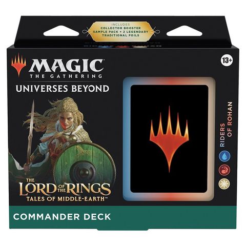 LOTR: «Riders of Rohan» sealed commander deck. MTG