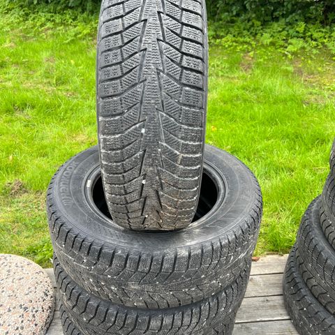 4stk 185/65-14 Hankook piggfri vinterdekk