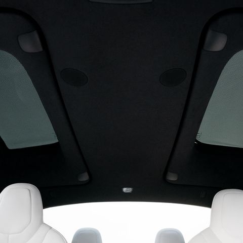 Tesla Model X solgardiner vingedører FWD