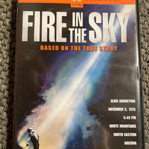 [DVD] Fire in the sky - 1993 (norsk tekst)