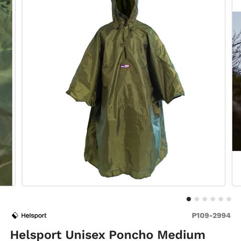 Regn poncho