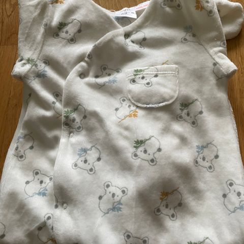 Zara baby tynn fleecedress/jumpsuit