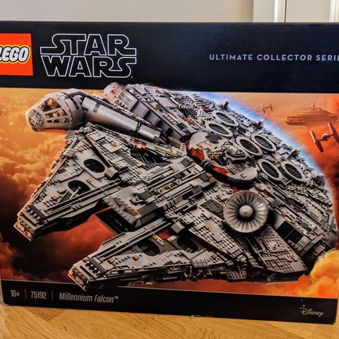 Uåpnet Lego Star Wars 75192 Millennium Falcon UCS
