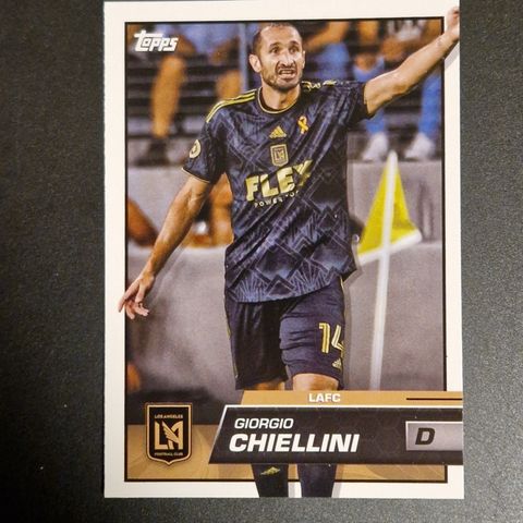Giorgio Chiellini LAFC Topps MLS 2023