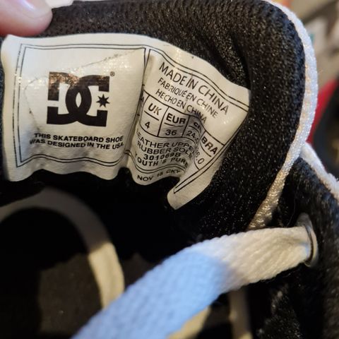 DCShoe sneakers størrelse 36