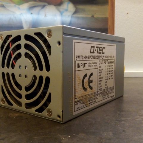 Power supply til pc, div.