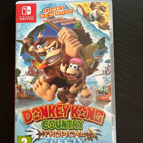 Donkey kong tropical freeze til Nintendo Switch