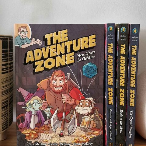 The Adventure Zone Comics Vol. 1-4