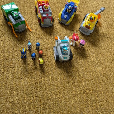 Paw patrol figurer