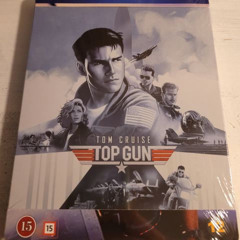 Ny - Top Gun - Limited Steelbook Edition - Blu-ray