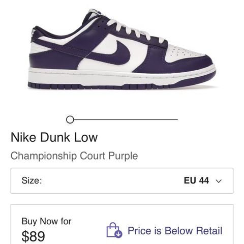Nike dunk low