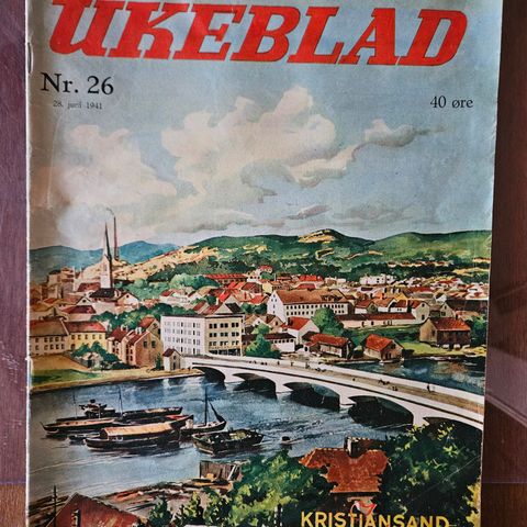 Norsk ukeblad fra WW2, 28 juni 1942