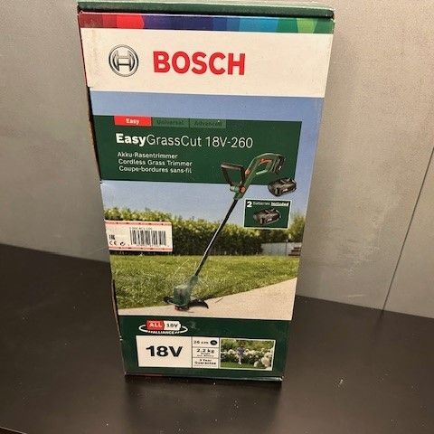 Boch easy grasscut 18V-260 (kantklipper gresstrimmer)