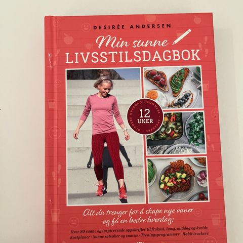 Min sunne livsstilsdagbok - Desiree Andersen