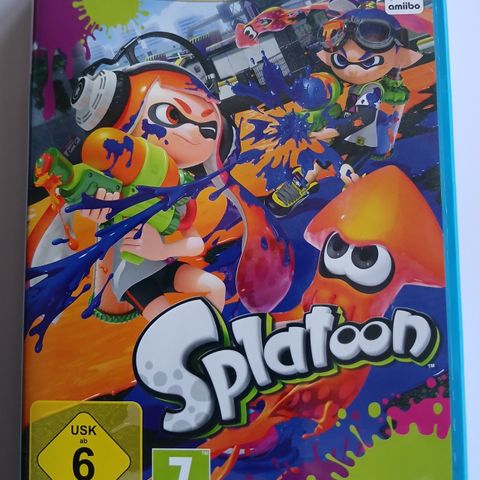 WII U SPILL SPLATOON