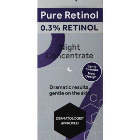 No7 Pure Retinol 0,3% Night Consentrate 30 ml