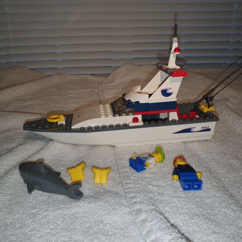 Lego City 3 båter komplett sett