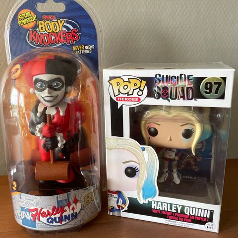 Harley Quinn Funko Pop og Body Knocker