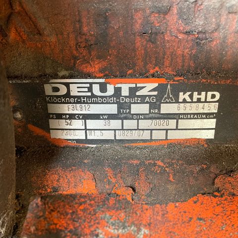 Dele motor Atlas/ Deutz F3L912