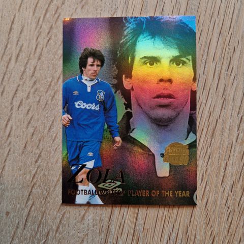 Zola Gianfranco G3/5 player of the year Merlin's Premier Gold 98