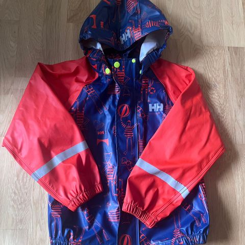 Helly Hansen regnjakke str.116