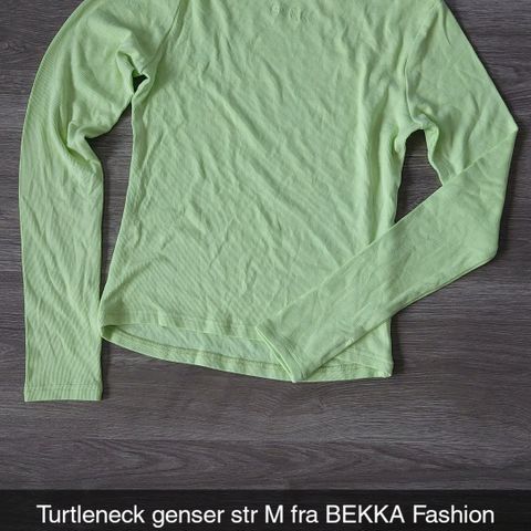 Turtleneck genser str M fra BEKKA Fashion