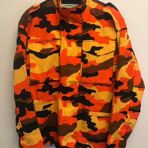OFF WHIITE Camo M65 Jacket