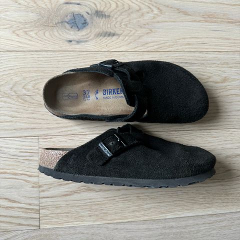 Birkenstock Boston 37 Svart