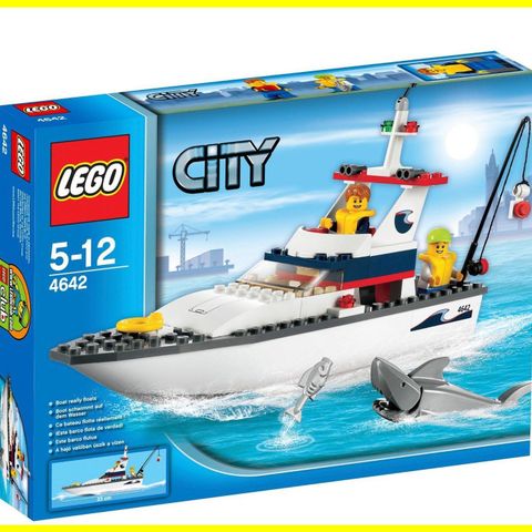 Lego city fiskebåt