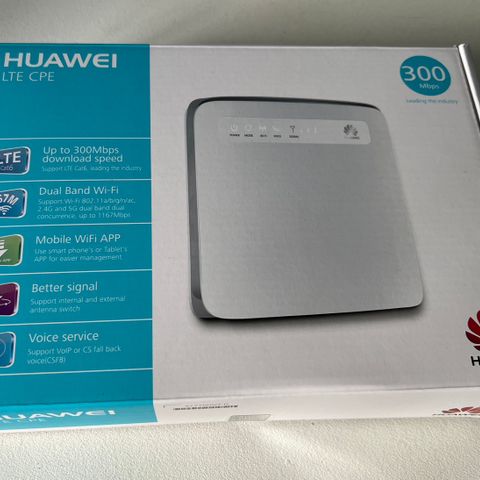 Huawei 4G router 300Mbps- ubrukt