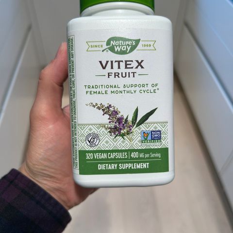 Vitex Fruit (Chasteberry) kosttilskudd (Uåpnet)