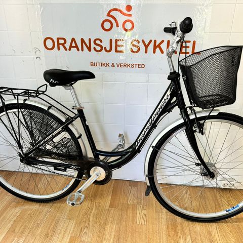 HARDROCX COMFORT MACHINE/ BYSYKKEL MED KURV/ 7 NAV GIRSYSTEM/ SOM NY