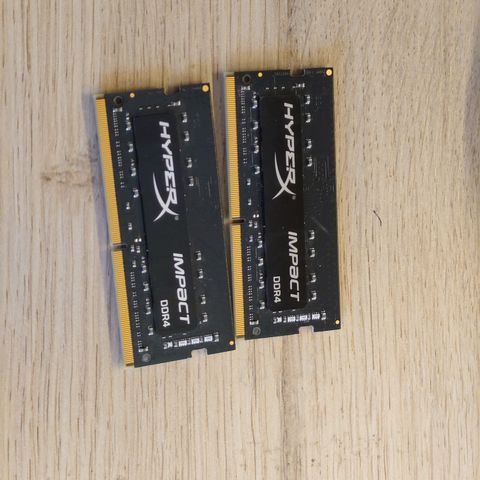 Ddr4 2666v Hyperx impact 2x8gb kit