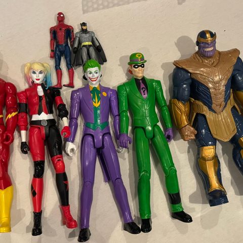 °•Actionfigurer/ Marvel figurer/ 10 stk°•