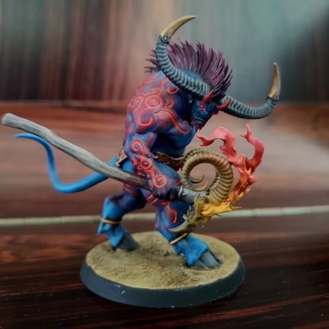 Tzeentch Arcanites Ogroid Thaumaturge AoS malt