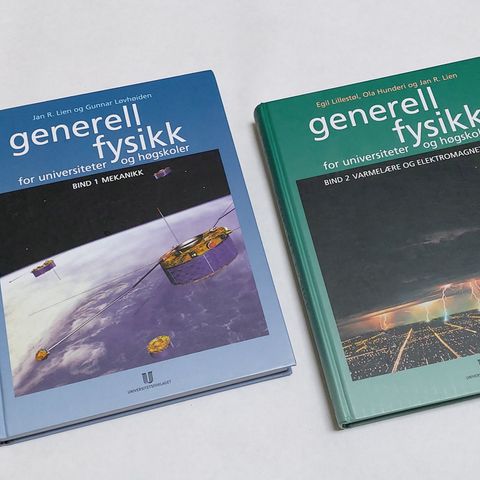 Generell fysikk- Bind 1 og 2. Nye.
