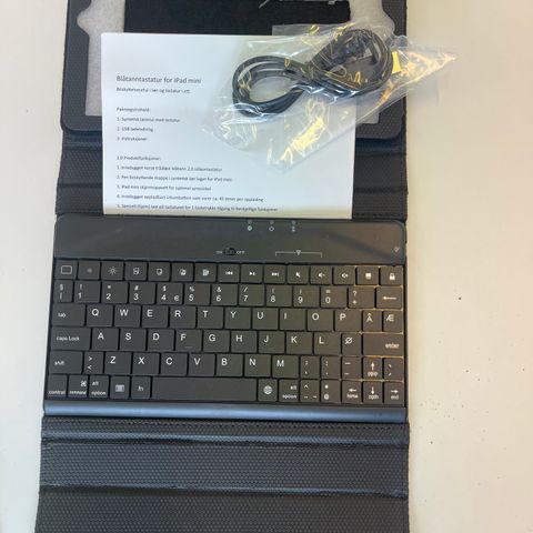 Tastatur til IPad Mini
