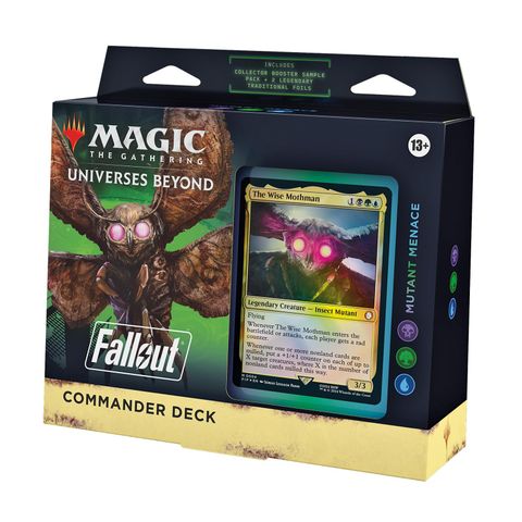 Fallout: «Mutant Menace» sealed commander deck. Magic The Gathering