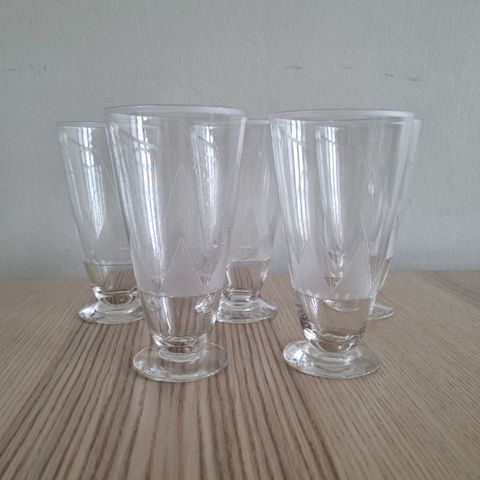 Vintage glass Hadeland.