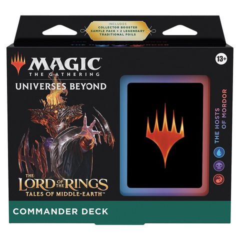 LOTR: «The Hosts of Mordor» sealed commander deck. Magic The Gathering