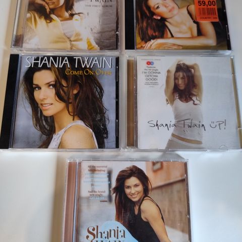 Shania Twain - CD kr 20,-