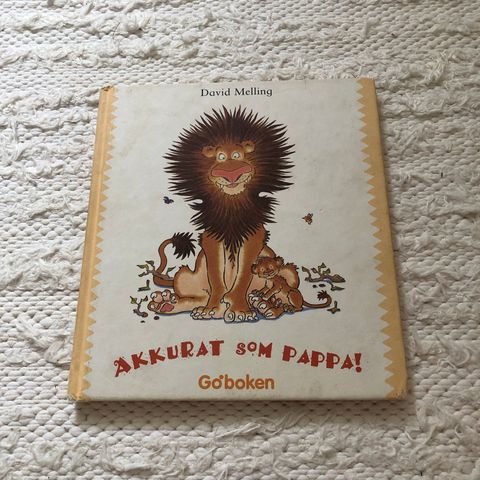 Akkurat som Pappa Goboken (hentes/sendes)