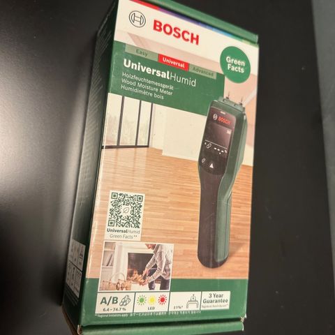 Bosch-fuktmåler for tre