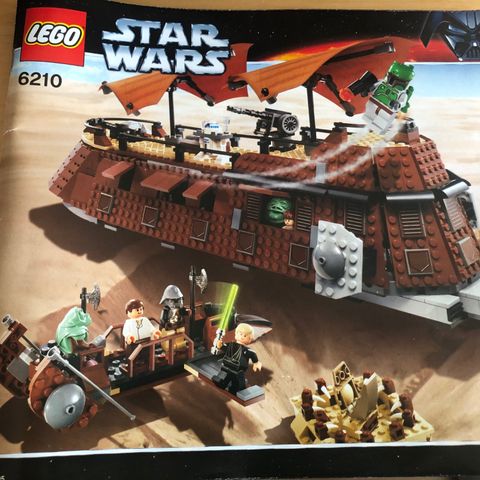 Lego 6210 Star Wars - Jabba`s Sail Barge (2006)