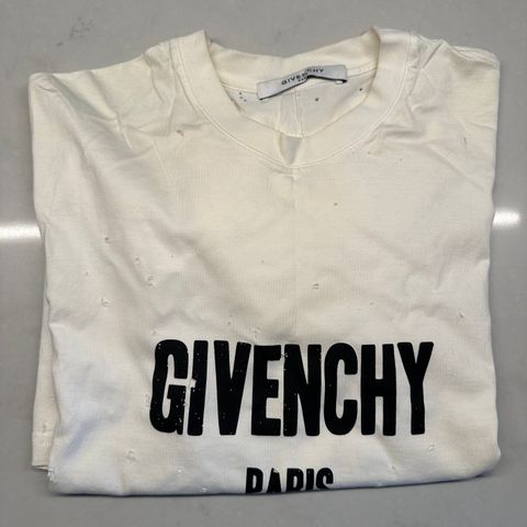 Givenchy t skjorte for herre størrelse