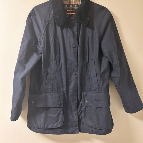 Barbour Beadnell wax Jacket mørk blå